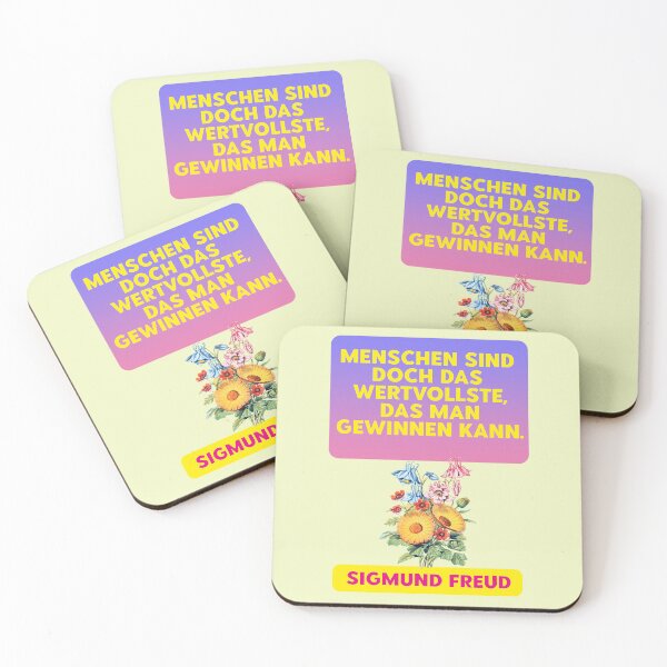 Item preview, People are the most valuable thing one can gain, Sigmund Freud designed and sold by Mauswohn.