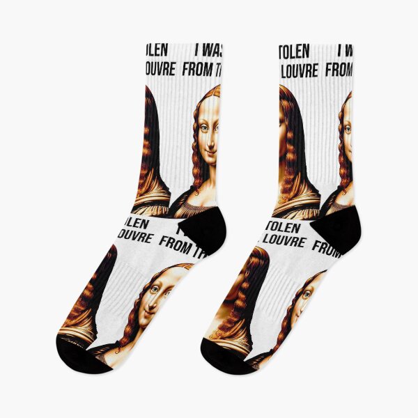 Item preview, Mona Lisa Heist Parody "Stolen from the Louvre" Design designed and sold by LanaGustavsson.