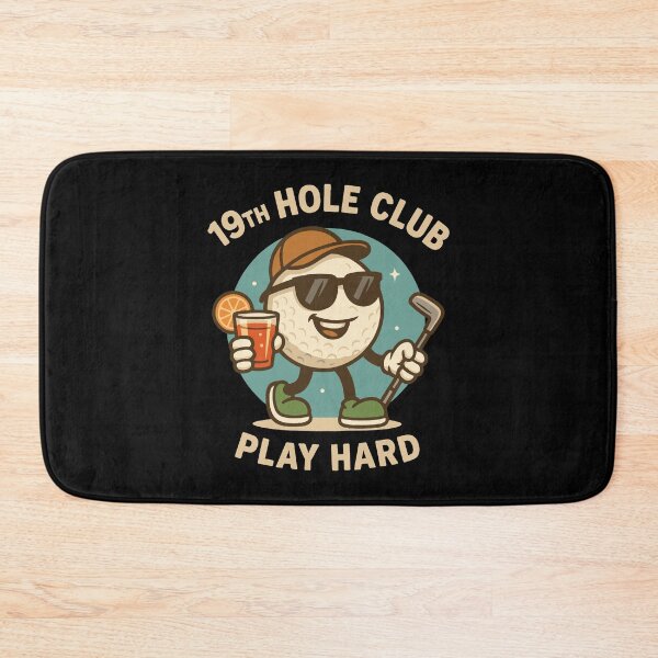 Item preview, Golf Fun 19th Hole Club Play Hard designed and sold by LuminOrb.