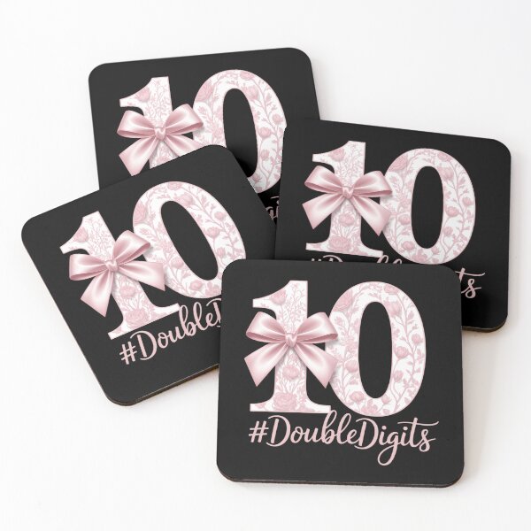 Item preview, 10th Birthday Girl Pink Coquette Bow 10 Year Old designed and sold by Bandikonsalez.