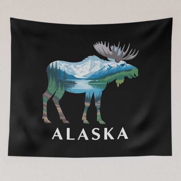 Item preview, Alaska Moose Chugach National Forest State Park designed and sold by Bandikonsalez.