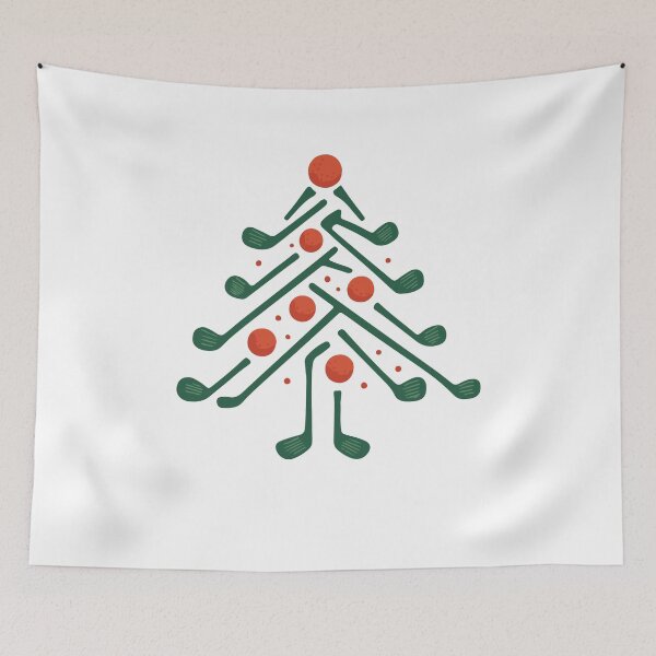 Item preview, Christmas Golf Tree Golfing Holiday Fun designed and sold by LuminOrb.