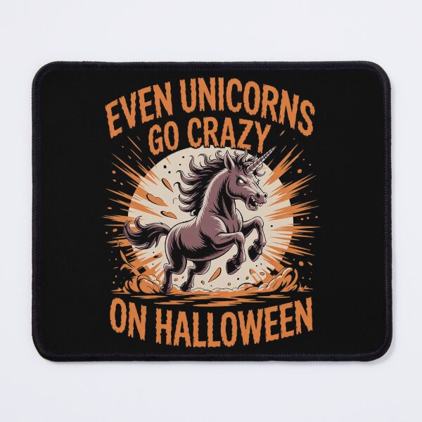 Item preview, Scary Zombie Unicorn, Unicorns go Crazy on Halloween designed and sold by HuValverdeArt.