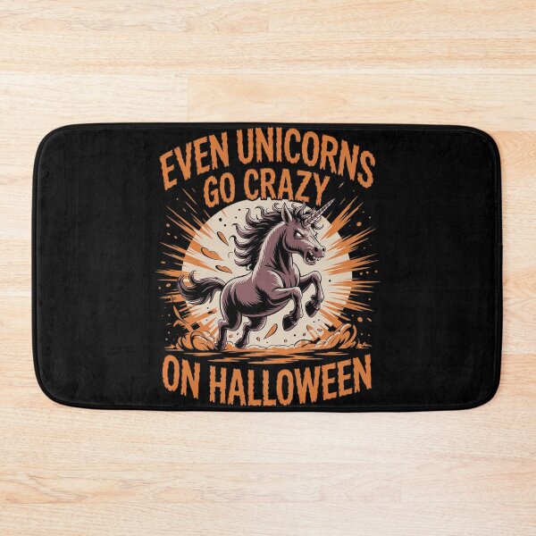 Item preview, Scary Zombie Unicorn, Unicorns go Crazy on Halloween  designed and sold by HuValverdeArt.