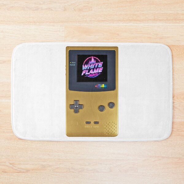 Item preview, Classic GOLD Handheld Gaming Console | Retro '90s Gamer Nostalgia Gift designed and sold by WHITE FLAME PRINTS.