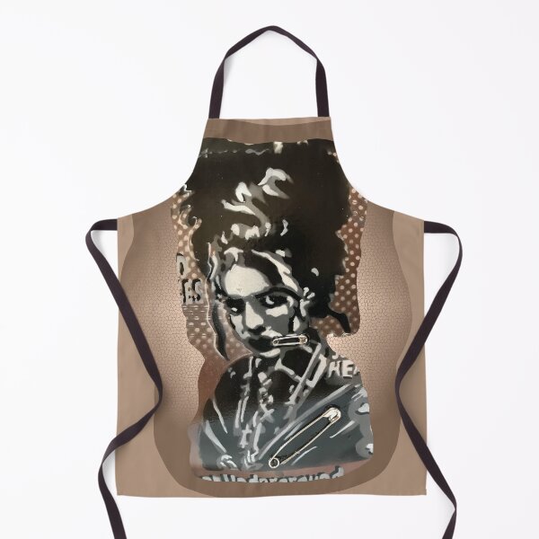 Item preview, Portrait of a punk woman designed and sold by marysfarbklecks.