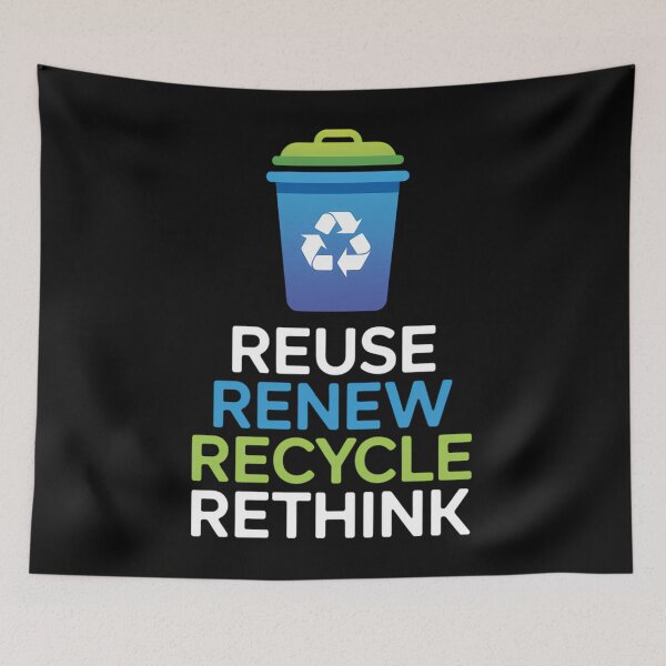 Item preview, Recycle Reuse Renew Rethink America Recycles Day Recycling designed and sold by Bandikonsalez.