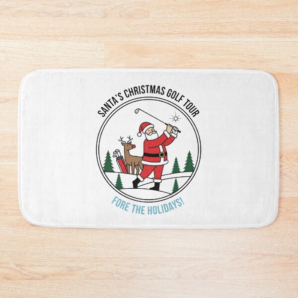 Item preview, Minimalist Santa Golfing Graphic - Modern Christmas Golfer  designed and sold by Wear Sculpt.