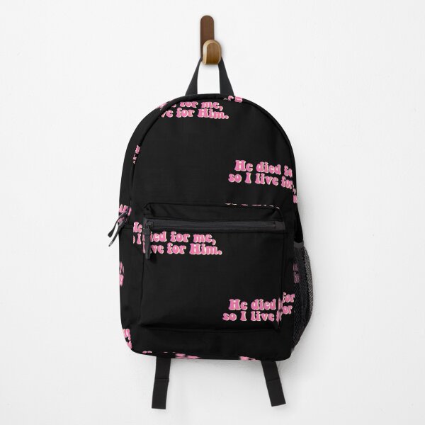 Item preview, He Died for Me, I Live for Him — Faith Statement designed and sold by UjimaSThompson.