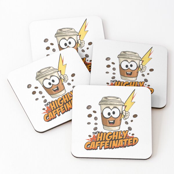 Item preview, Highly Caffeinated , Coffee Lovers, Gift For Coffee Lovers designed and sold by sz0g0.