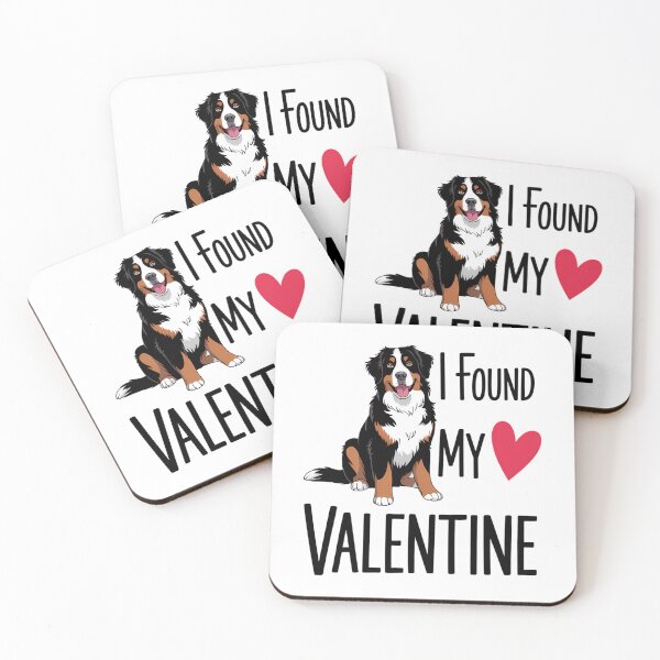 Item preview, I Found My Valentine Day Bernese Mountain Dog Dog Lover designed and sold by Bandikonsalez.