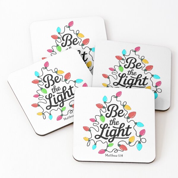 Item preview, Be The Light Christmas Lights Bible Christian designed and sold by wansilastomi.