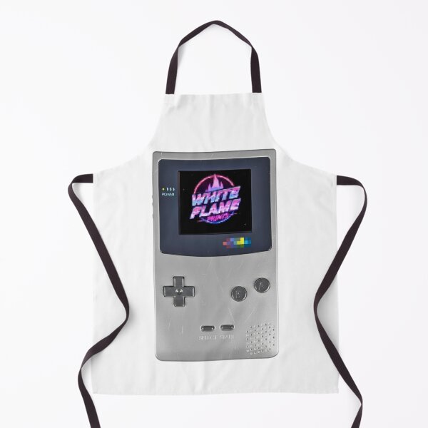 Item preview, Classic SILVER Handheld Gaming Console | Retro '90s Gamer Nostalgia Gift designed and sold by WHITE FLAME PRINTS.
