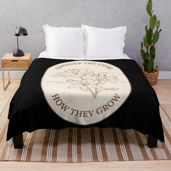 Item preview, Consider the Lilies — Scripture Botanical S designed and sold by UjimaSThompson.