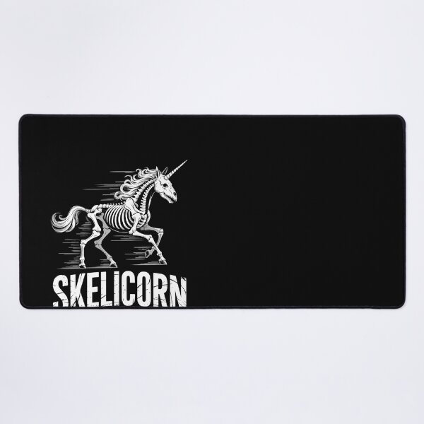 Item preview, Skelicorn Halloween Skeleton - 31 October Costume Unicorn designed and sold by HuValverdeArt.