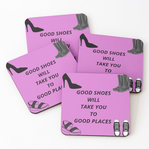 Item preview, Good shoes will take you to good places - Fashion quote designed and sold by Mastalina99.