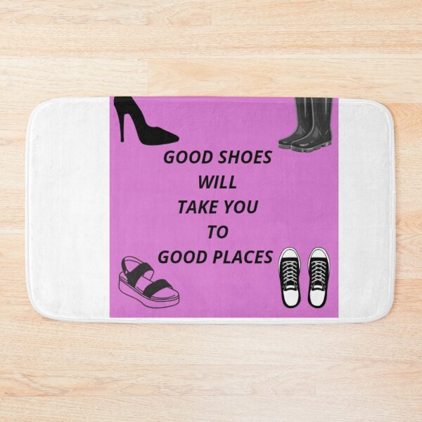 Item preview, Good shoes will take you to good places - Fashion quote designed and sold by Mastalina99.