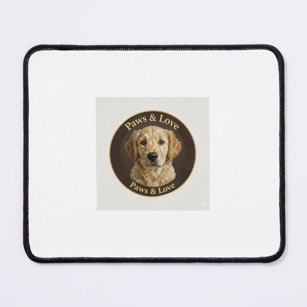 Item preview, Paws & Love: Adorable puppy logo for pet lovers. designed and sold by Mollier's.
