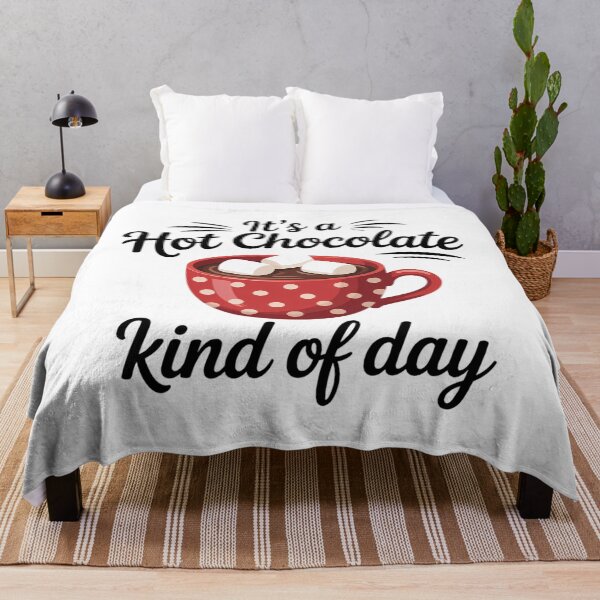 Item preview, It's a Hot Chocolate Kind of Day Hot Cocoa Chocolate Lovers designed and sold by Bandikonsalez.