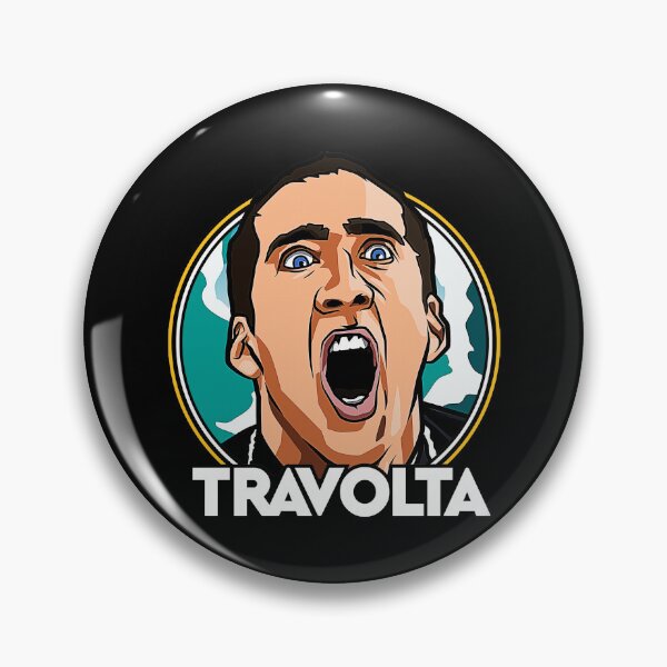 Item preview, Nicolas Cage Travolta designed and sold by myhero2699.