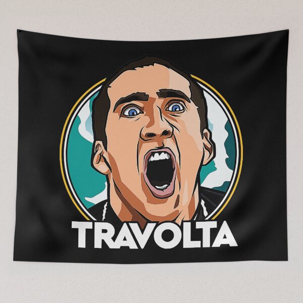 Item preview, Nicolas Cage Travolta designed and sold by myhero2699.