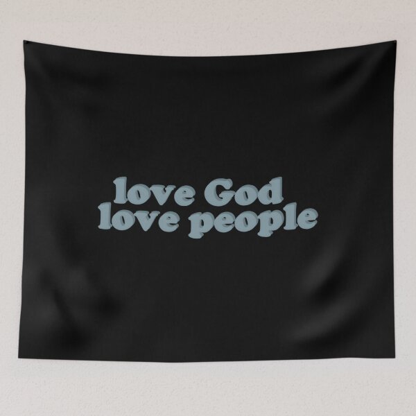 Item preview, Love God, Love People — Simple Faith Motto designed and sold by UjimaSThompson.