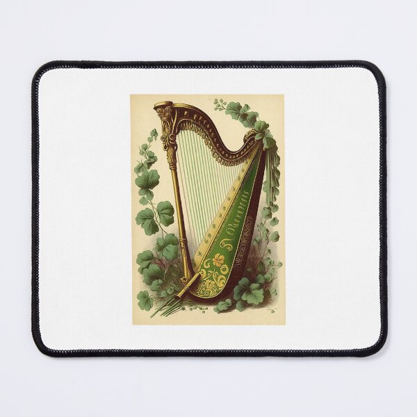 Item preview, Shamrock Harp designed and sold by Noonesshamrock.
