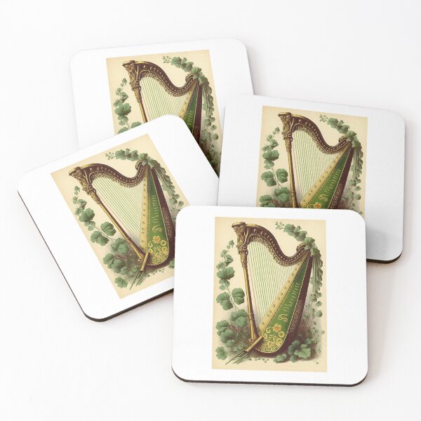 Item preview, Shamrock Harp designed and sold by Noonesshamrock.