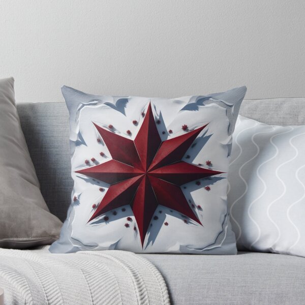 Item preview, Red Star in the Snow designed and sold by In-Spirit24.