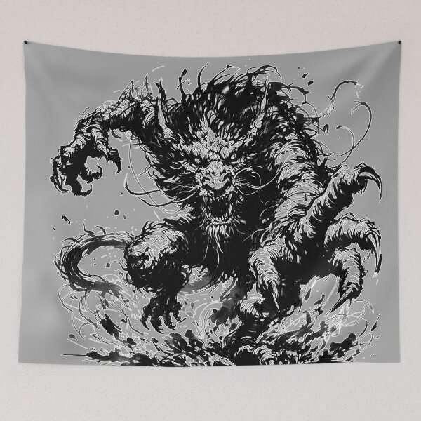 Item preview, fiercr creature designed and sold by aliraweb.