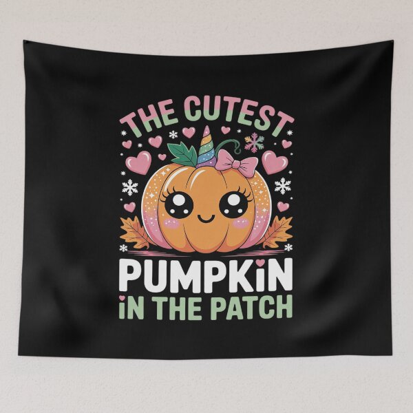 Item preview, The Cutest Pumpkin in The Patch Unicorn Halloween Women Girl  designed and sold by HuValverdeArt.