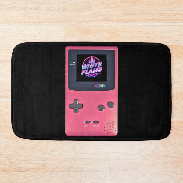 Item preview, Classic PINK Handheld Gaming Console | Retro '90s Gamer Nostalgia Gift designed and sold by WHITE FLAME PRINTS.