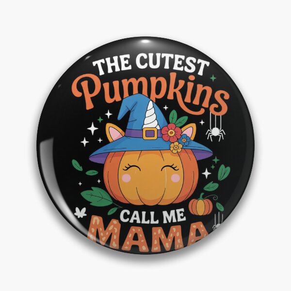 Item preview, The Cutest Pumpkins Call Me Mama Halloween Unicorn Pumpkin  designed and sold by HuValverdeArt.
