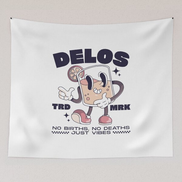 Item preview, Delos: No births, no deaths, just vibes (Delos Greece) designed and sold by Peerless-Prime.