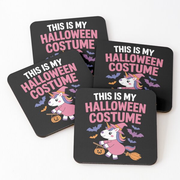 Item preview, This Is My Costume Design Halloween Unicorn  designed and sold by MonsterBuddiess.