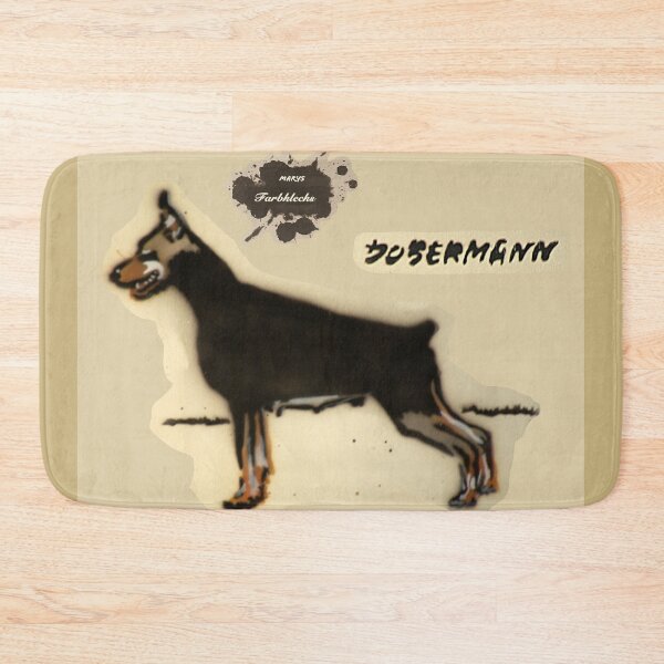 Item preview, A Doberman looks into the distance designed and sold by marysfarbklecks.