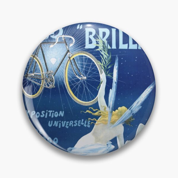 Item preview, Cycles Brillant Art Nouveau Poster | Exposition Universelle 1900 | Vintage Bicycle Advertisement | Ethereal & Dreamlike Decor designed and sold by artofuniverse.