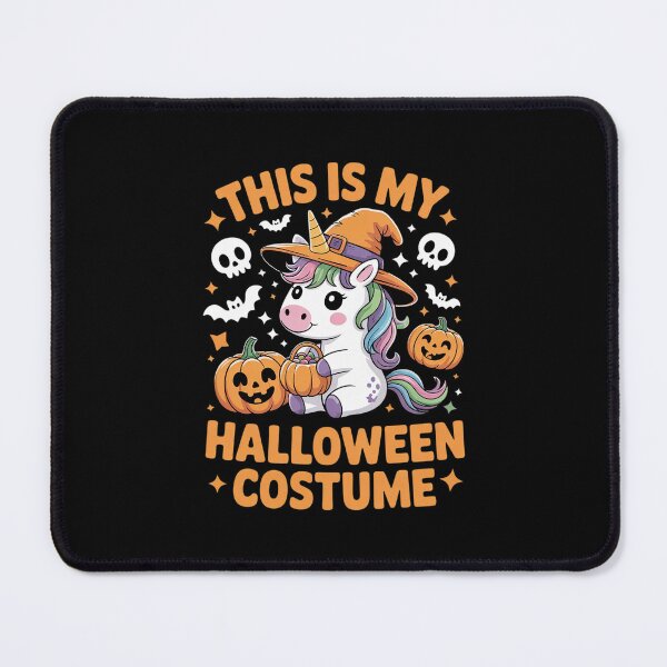 Item preview, This is My Human Costume – Magic Halloween Unicorn  designed and sold by MonsterBuddiess.
