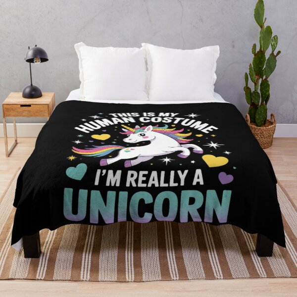 Item preview, This Is My Human Costume I'm Really A Unicorn 3  designed and sold by MonsterBuddiess.