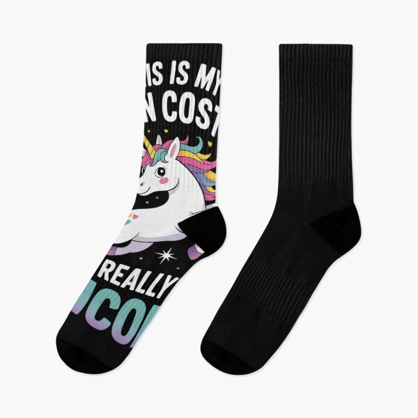 Item preview, This Is My Human Costume I'm Really A Unicorn 3  designed and sold by MonsterBuddiess.