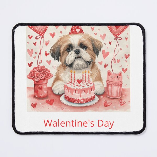 Item preview, Shitzu Walentine's day celebrated designed and sold by ARTProject79.