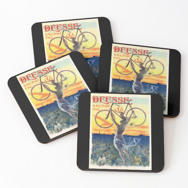 Item preview, Vintage Déesse Bicycle Poster | Art Nouveau Wall Art | Georges Massias Illustration | Woman & Cycling Freedom | Parisian Decor designed and sold by artofuniverse.