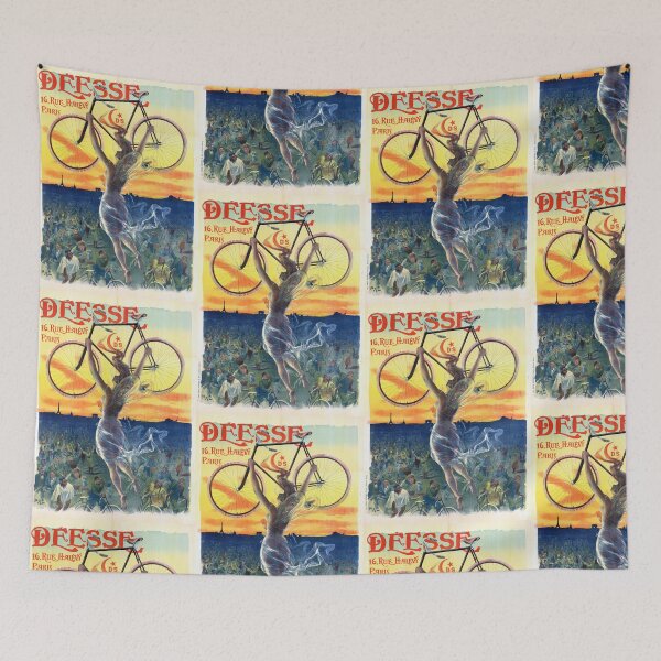 Item preview, Vintage Déesse Bicycle Poster | Art Nouveau Wall Art | Georges Massias Illustration | Woman & Cycling Freedom | Parisian Decor designed and sold by artofuniverse.