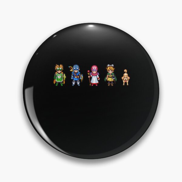 Item preview, Dragon Quest I & II HD-2D Remake Pixel Heroes designed and sold by ArtFunDib.