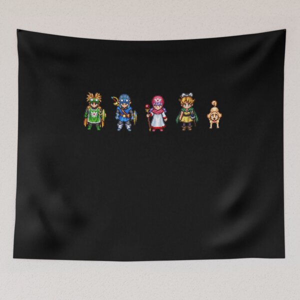 Item preview, Dragon Quest I & II HD-2D Remake Pixel Heroes designed and sold by ArtFunDib.