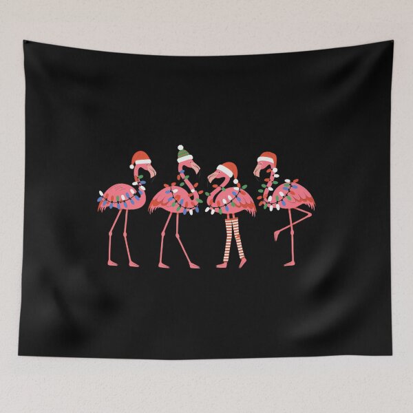 Item preview, Flamingo Merry Christmas Flamingo Lover designed and sold by ValerieRodrigue.