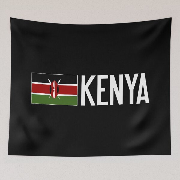 Item preview, Kenya: Kenyan Flag designed and sold by Jared Davies.