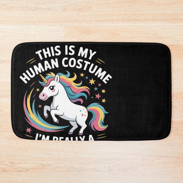 Item preview, This Is My Human Costume I'm Really A Unicorn Halloween 3  designed and sold by MonsterBuddiess.