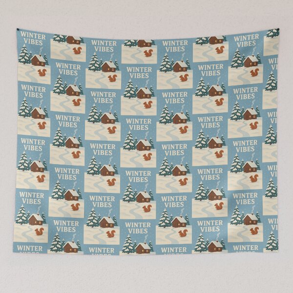 Item preview, Cozy Winter Vibes in the Forest designed and sold by Antonia2412.