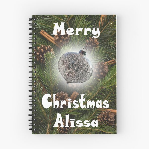 Item preview, Merry Christmas Alissa - Pine & Cinnamon with Glass Bauble :) designed and sold by Myriel-Myriel.